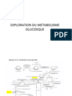 Exploration 1 de La Glycoregulation