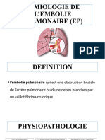20.semiologie de L'embolie Pulmonaire (Ep)