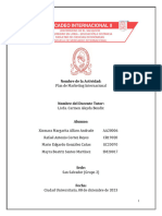 Mercadeo Internaciona Tarea Final