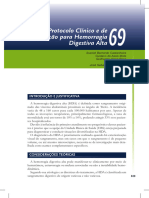 432 Digestiva Diversas Protocolo Clinico e de Regulacao Do Acesso para Hemorragia Digestiva Alta