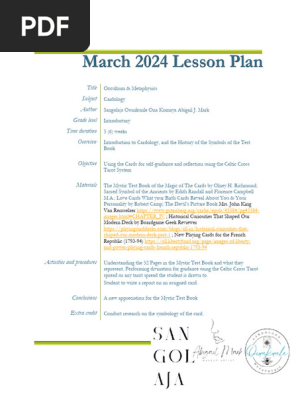Lesson Plan