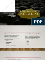 15 Preguntas Con Option Multiple