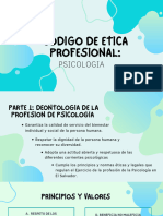 Codigo de Trabajo Profesional