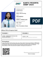 Kartu Peserta SNBP 2024: 424001924 Adlyn Situmorang 0061908919 Sman 1 Parbuluan Kab. Dairi Prov. Sumatera Utara