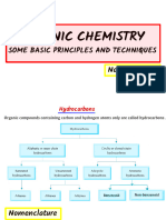 General Organic Chemistry MAD-1