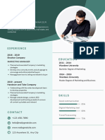 Green Modern Professional Resume