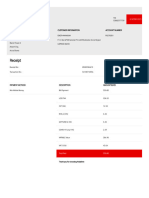 Vodafone Payment Receipt - Vodafone Ghana