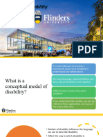 Models of Disability Lecture 2021