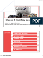 Chapter 2. Inventory Management (For Student)