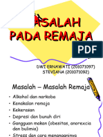 Psikologi Remaja Pertemuan 14