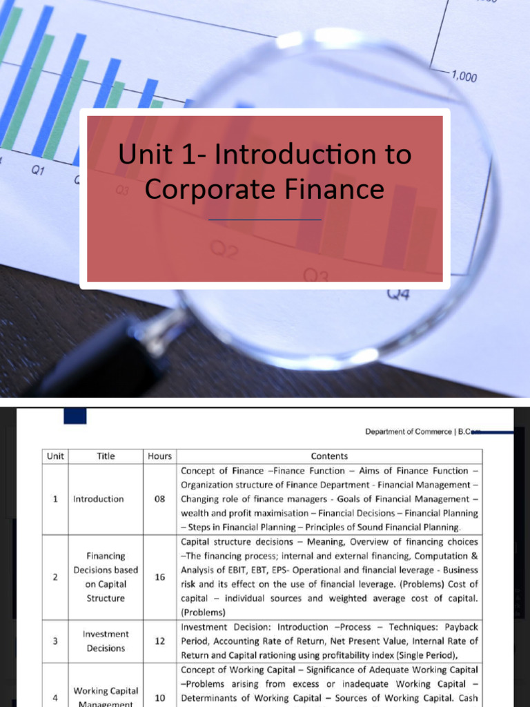 Unit 1 - Introduction | PDF