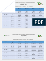 Horários Atualizados - 2024