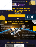 Application of Metal Matrix Composite & Ceramic Matrix Composite