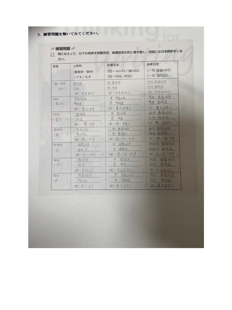 Korean Class | PDF