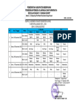 Jadwal Asesmen Sumatif Semester Ganjil