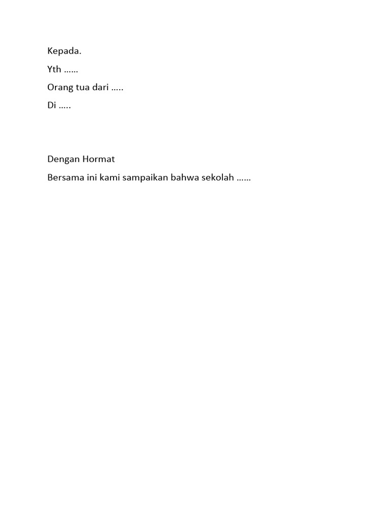 Contoh mail merge pdf