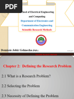 Chapter 2 Defining The Research Problem