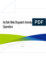 Hytalk Web Dispatch Introduction and Operation