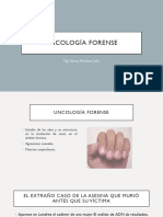 Uncología Forense