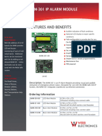 WEI - WAM-301 - Feature Sheet - EN