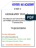 Geography Test - 2 VS