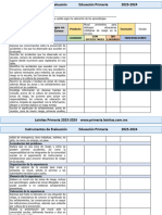 3er Grado Enero - Instrumentos de Evaluación (2023-2024)