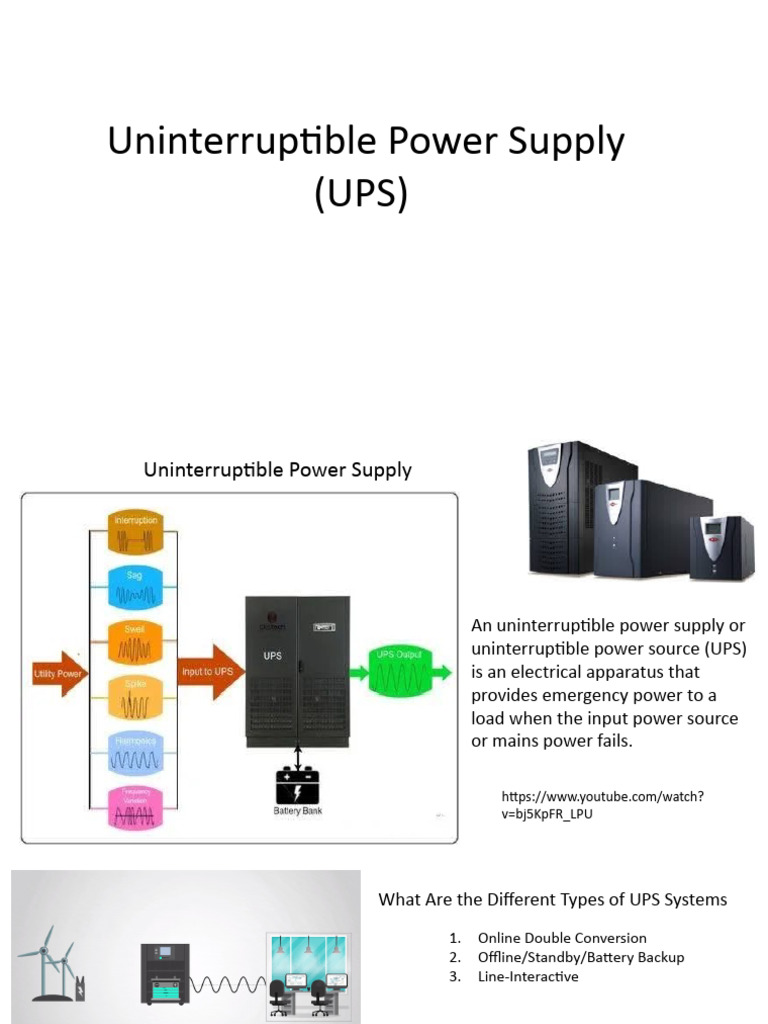 Uninterruptible Power Supply (UPS) | PDF | Power Supply | Power Inverter