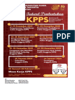 Surat Edaran Pembentukan Kpps