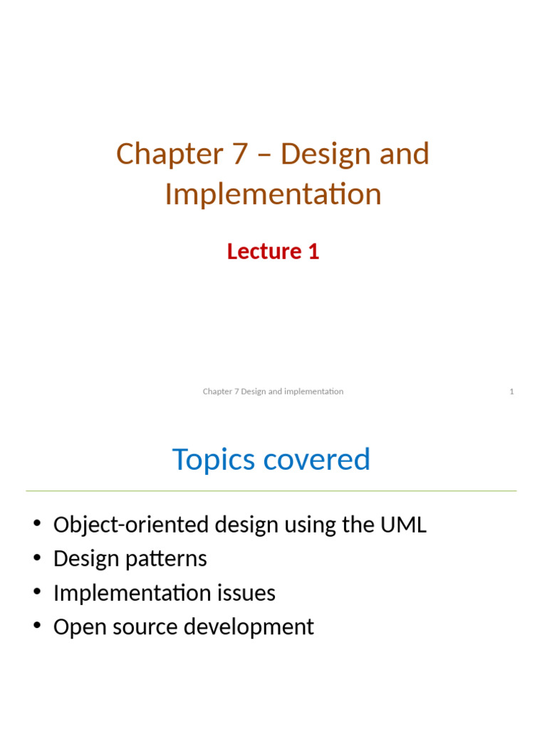 Object-Oriented Design & UML Guide | PDF | Open Source | Component ...