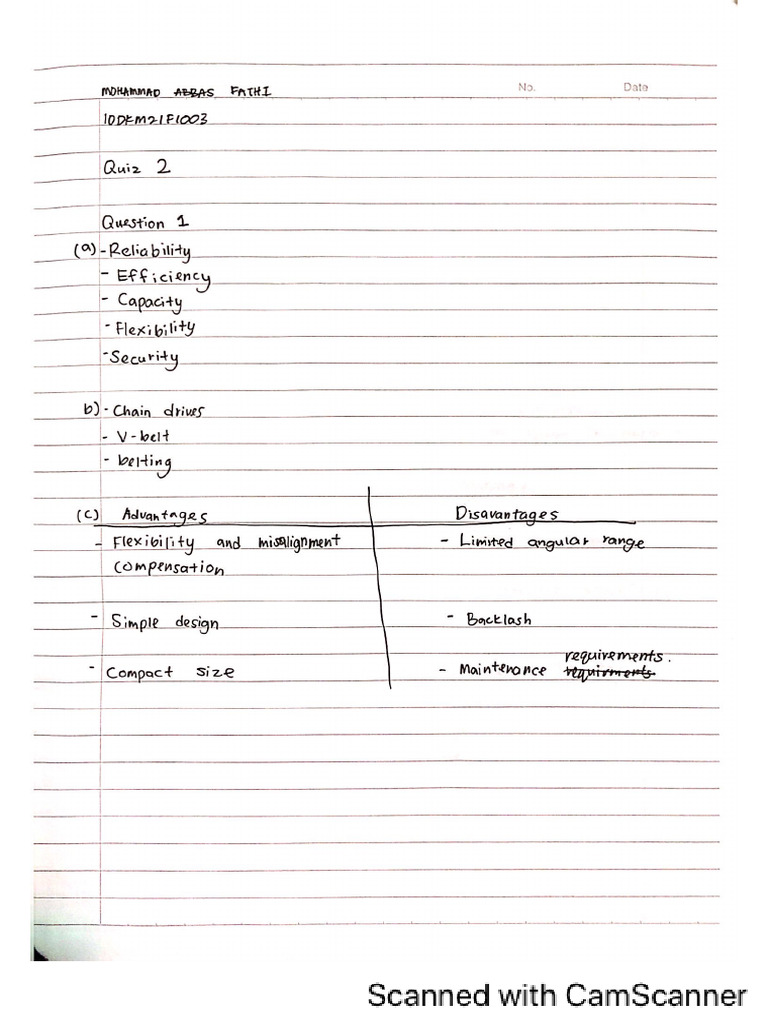 Quiz 2 | PDF