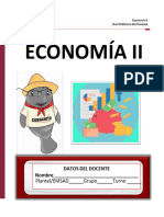 Sexto Semestre. - Guía Didáctica Del Docente. - Economía II