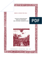 Nuevos Paradigmas para El Estudio Del Teatro Aúreo - Niso Ed
