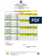 Lesson Plan Monitoring Sheet 2023 2024