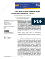 Microbial Processing of Coconut-Based Industrial W