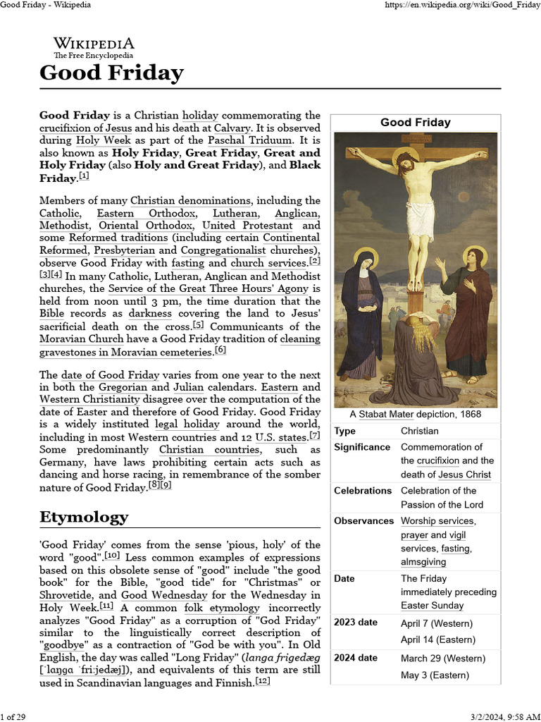 Understanding Good Friday's Significance | PDF