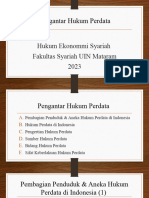 2-3. Pengantar Hukum Perdata