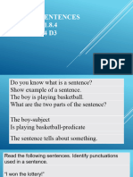 ENGLISH 6 PPT Q3 - Kinds of Sentences