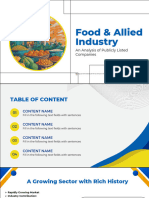 Food and Allied Industry in Bangladesh