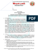 Surat Edaran No. 034 - 2023 Pemekaran Cabang - Perguruan Silat Pencak Silat Tangan Kosong Merpati Putih