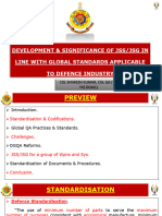 Development & Significance of JSS & JSG in Global Standardization-Col Shiwesh Kumar