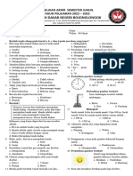 Soal PAS Kelas 3 Tema 3