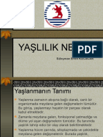 YAŞLILIK 