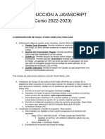 INTRODUCCIÓN A JAVASCRIPT (Curso 2022-2023)