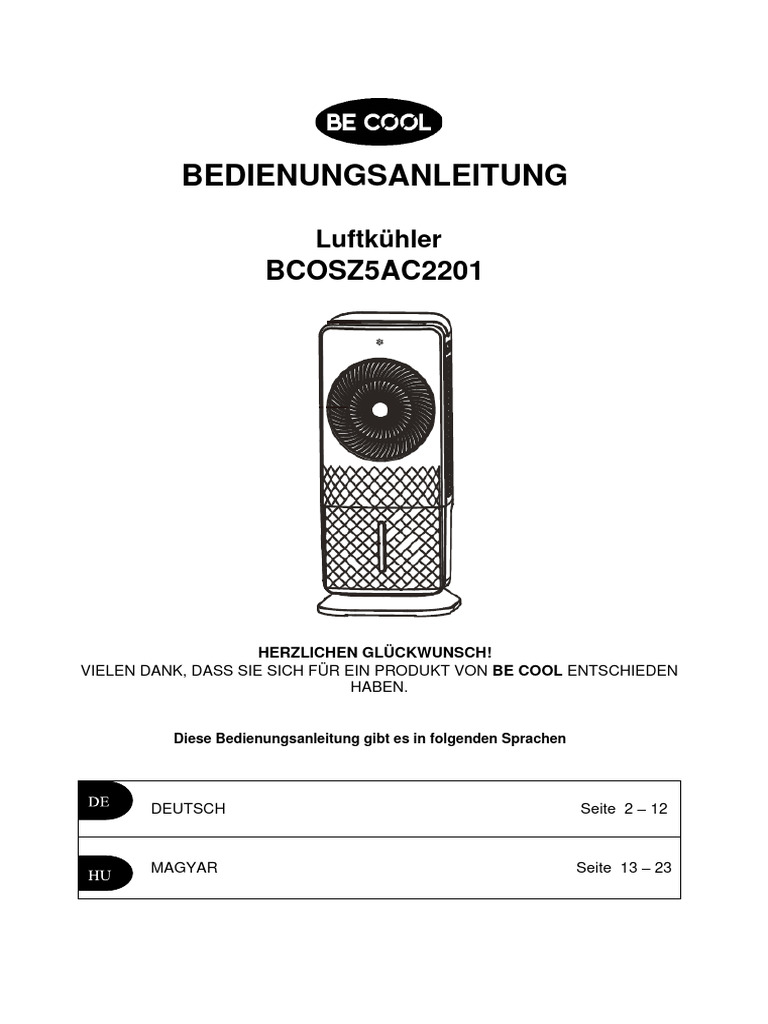 Becool-Bcosz5ac2201 Bda Full-V2 Hu | PDF