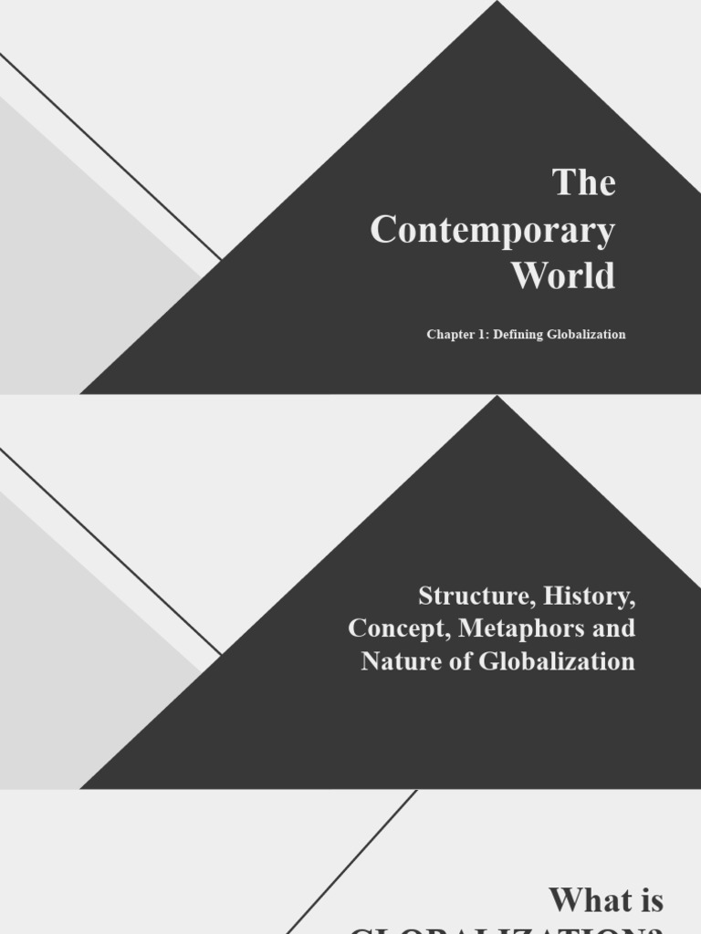 Chapter 1 Lesson 1 Pdf Globalization Civilization