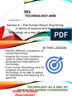 STS Session 6 Technology As A Way of Revealing Human Flourishing 1
