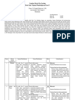 Lembar Kerja Pra-Luring Draf Alur Tujuan Pembelajaran Fase F
