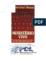 Bases Para Um Ministério Vivo - Antônio Carlos F. Menezes