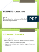 ENT300 05 Business Formation