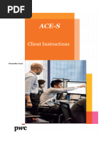 ACE-S Client Instructions